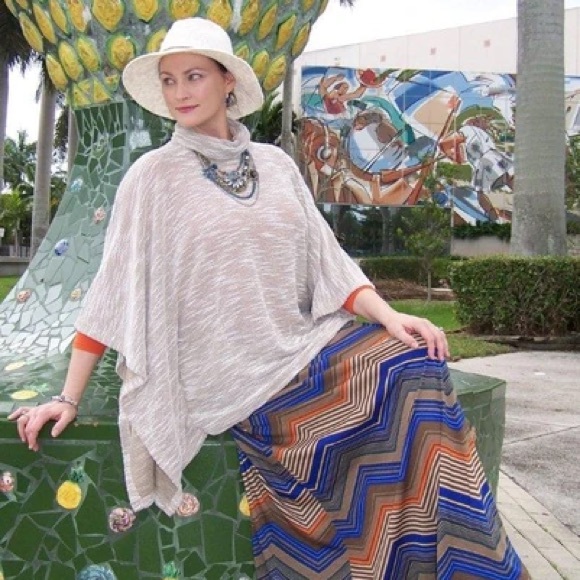Poncho Sweater - Picture 2 of 3